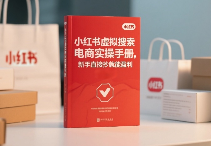 小红书​⁠‬​​⁠​‌​‬​⁠​‬‍‍‌​​​‬‌‍⁠​​​‌​⁠⁠​‬​​‬​​​​‌​‍虚拟搜索电商实操手册，新手直接抄就能盈利-小白项目网