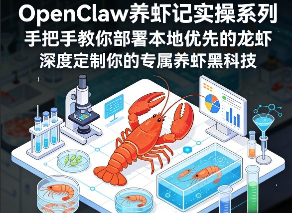OpenClaw养虾记实操系列，手把手教你部署本地优先的龙虾，深度定制你的专属养虾黑科技-小白项目网