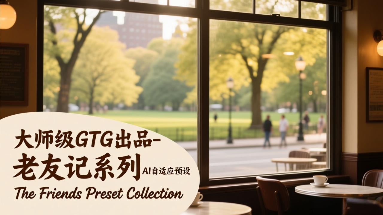 大师级GTG出品-老友记系列AI自适应预设The Friends Preset Collection-小白项目网