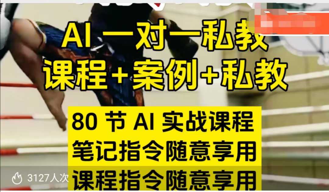 AI指令实战课，课程+案例，80节AI实战课程，笔记指令随意享用，课程指令随意享用(更新26年3月)-小白项目网